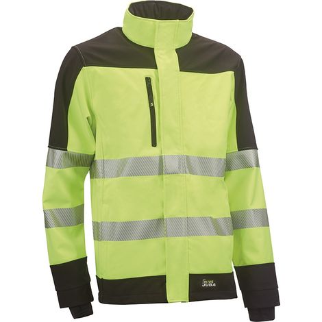 GIACCA SOFTSHELL AV GIALLA NERA