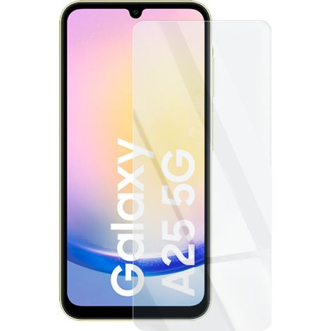 Funda delgada para Samsung Galaxy A25 5G, transparente + cristal 9H (1/3)