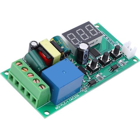 Module de protection contre les surtensions, relais numérique à LED, interrupteur de décharge, composants électroniques 220 V CA (1/5)