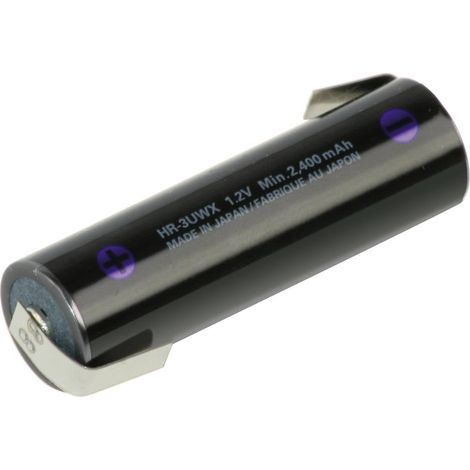 Panasonic eneloop Pro ZLF Batteria ricaricabile speciale Stilo (AA) linguette a saldare a Z NiMH 1.2 V 2450 mAh 1 pz.
