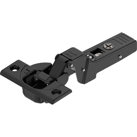BLUM CLIP top BLUMOTION ONYX Profiltürscharnier 95°, 9,5mm gekröpft, Schrauben (1/4)