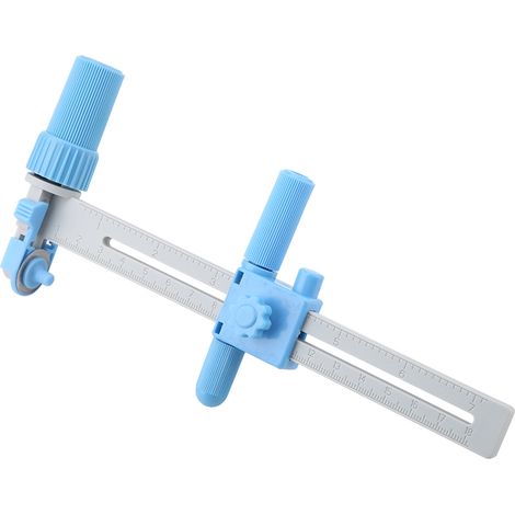 Coupe-papier compas en résine 20-160 mm pour patchwork, massicot rotatif, outil de découpe circulaire pour bricolage (1/5)