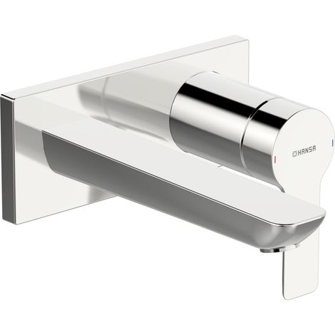 HANSA HANSALIGNA juego de lavabo listo para usar, oculto, roseta (1/4)