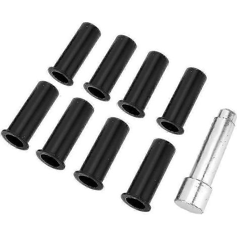 Kit de 8 bagues et doublures d'axes de charnières de porte pour Jeep Wrangler JKU 07-18 2 portes (1/4)