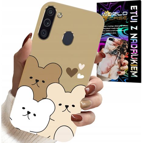 Hülle für Samsung Galaxy A21 - Teddybär, Teddybärmuster für die jüngsten Kinder (1/5)