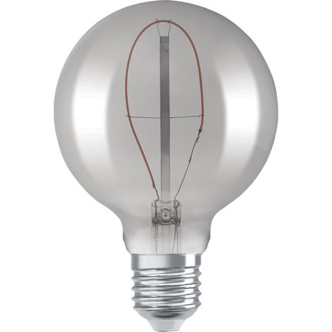 Bombilla LED decorativa, globo de 95 mm, E27, 100 lm = 10 W, luz blanca muy cálida, OSRAM OSRAM (1/4)