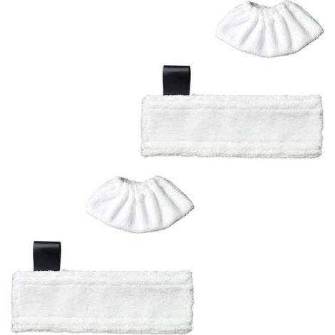 4 serpillères pour nettoyeurs vapeur Kärcher SC1 SC2 SC3 SC4 SC5 (1/5)