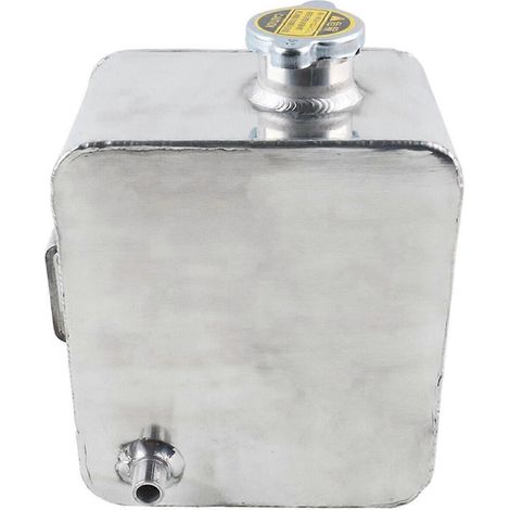 Fahrzeugmodifikation Aluminium 2,5L Kühlmittel-Kühler-Wassertank Schwarz-- (1/5)
