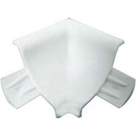 25PZ RACCORDO INTERNO PER PROFILO RACCORDO IGIENICO RIGIDO - bianco