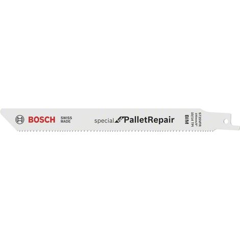 Bosch Professional 100 Einheiten Blatt de Säbelsäge S S 725 VFR Special for Palettenreparatur (Länge 190 mm, Zubehör de Säbelsäge) (1/5)