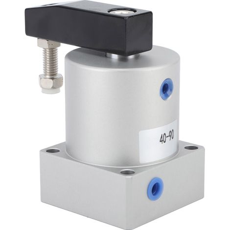 Vérin de serrage rotatif à double effet, angle de rotation de 90°, vérin pneumatique, diamètre intérieur de 40 mm, filetage PT1/8 (1/5)