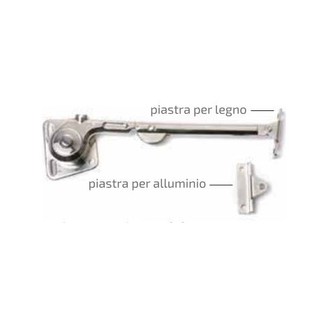BRACCETTO IDRAULICO SINISTRO (1/2)
