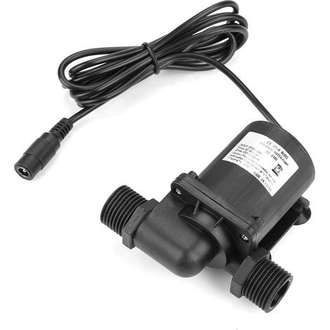 Mini pompe à eau sans brosse de poussée de C.C de tête hydraulique élevée 24V -40℃-100℃ (1/5)