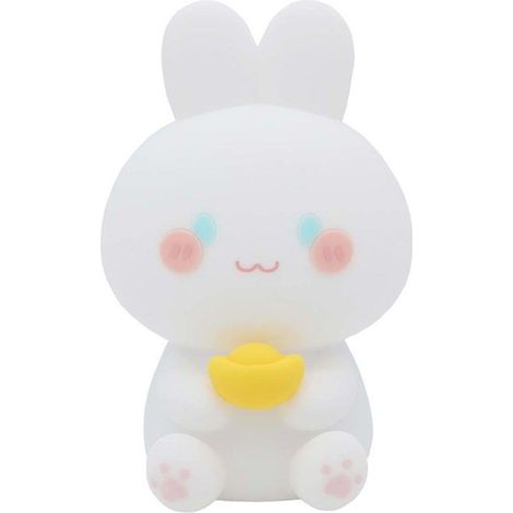 Veilleuse pour Enfant Minuterie Intégré et Tactile Belyo Funny Lapin Wondee Blanc (1/4)