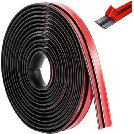 Bande d'étanchéité - Qualité Supérieure - 5 Mètres - Caoutchouc EPDM - 19mm - Installation Facile (1/4)