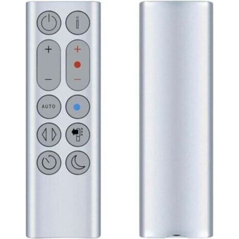 Télécommande de remplacement pour ventilateur de chauffage/purificateur d'air Dyson Pure Hot + Cool HP04 HP05 HP06 HP09 HP4A (couleur : argent) (1/4)