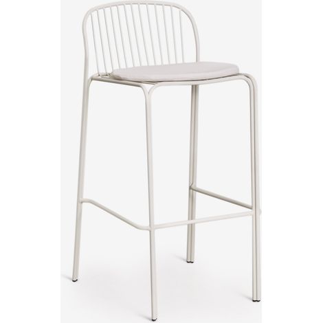 Pack de 2 taburetes altos en acero Anerina SKLUM ↑75 cm (1/5)