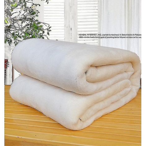 Housse de couette en flanelle thermique et fausse toison, couverture super douce