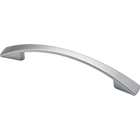 Hettich Möbelgriff Aluminium Optik 12 x 135 x 25 mm - 1 Stück Möbelbeschläge