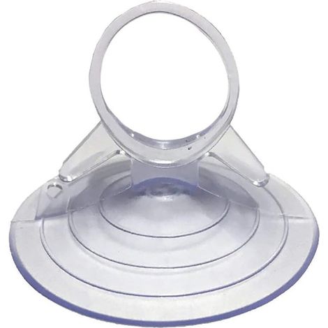 Lot de 4 ventouses en plastique avec crochet en forme de queue d'hirondelle (1/5)