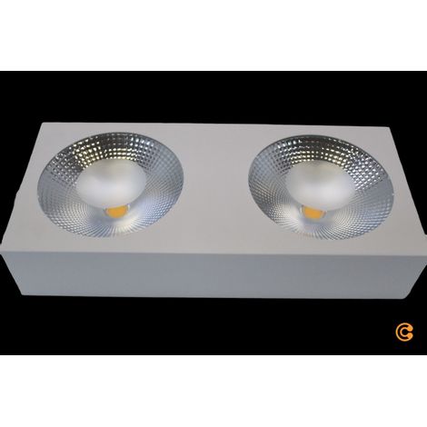 [NEUWERTIG] B-Ware Lampenwelt Sonja 2 Fl. Led Deckenlampe Weiß Easydim Deckenlampe Lampe Leuchte