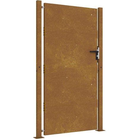 Garden Gate 105x180 cm Corten Steel vidaXL (1/5)