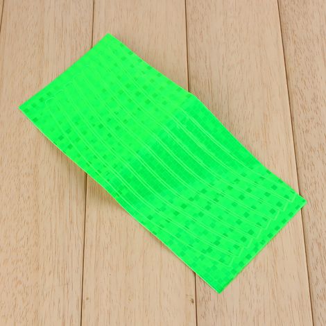 Autocollants réfléchissants fluorescents pour jantes de vélo (1/3)