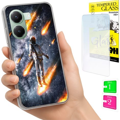 Funda para Xiaomi Poco X7 Pro 5G con cubierta trasera para fotos y cristal 9H. (1/5)