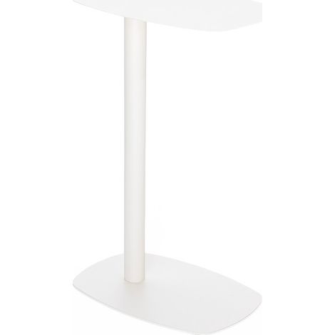 Bout de canapé en métal H66cm - Beige - Sidy (1/5)