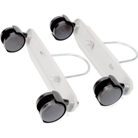 Ersatzstützsets in Weiß + Räder für 07124