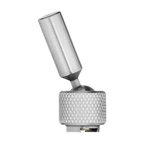 Eje giratorio giratorio por indicadores métricos con pinza - mango 8mm