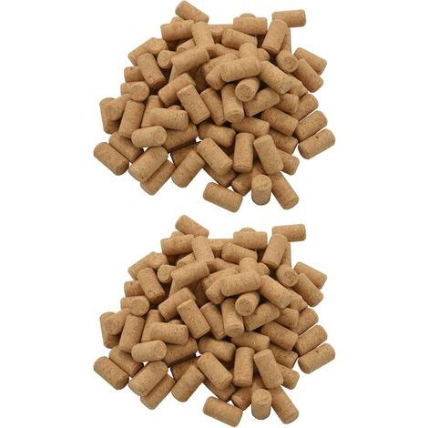 wooden stopper 200 wooden wine stoppers cone type sealing (1/5)