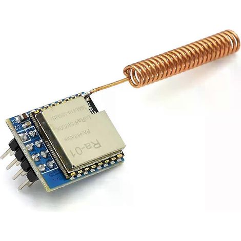 Kit de montage LoRa SX1278 Ai-Thinker 433M pour transmission sans fil à spectre étalé Ra-01 (pour la lecture des compteurs intelligents - JXLGV) (1/4)