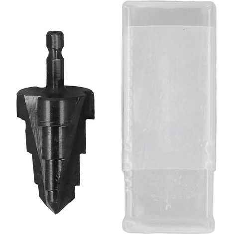 Foret à aléser pour tubes, 3 goujures, queue hexagonale universelle, haute concentricité, HSS PPR, foret étagé pour levage (1/4)
