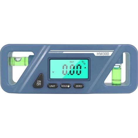 3 en 1 inclinomètre Niveau à Bulle numérique rapporteur numérique magnétique Niveau à Bulle Multifonction avec écran LCD (1/5)