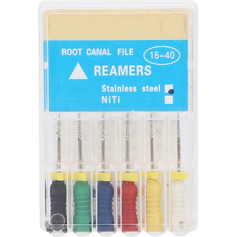 Lime Endo R‑File en acier inoxydable professionnel, accessoire portable pour traitement de racine dentaire (1/5)