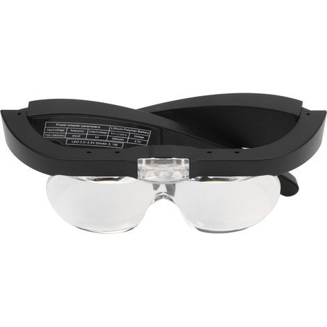 Loupe à bandeau LED Loupe à Bandeau Réglable, Lumières LED, 4 Lentilles