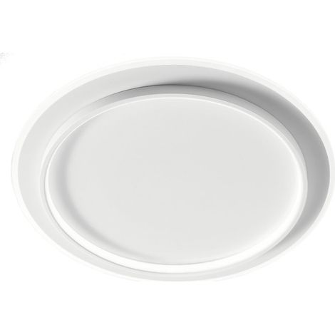 DHARMA P/S PLAFONIERA LED 5554LM 3000K 65W IP20 COLORE BIANCO D.70CM (1/5)
