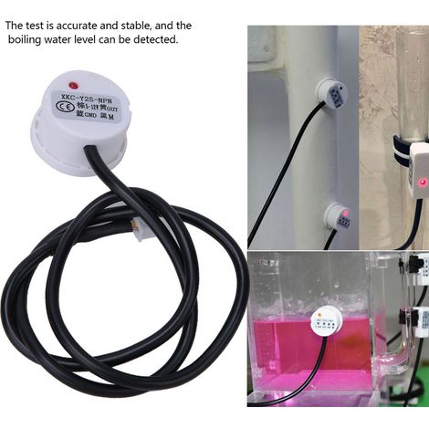 Capteur de niveau de liquide sans contact XKC-Y25-NPN avec interface de sortie NPN (1/5)