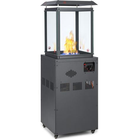 Blumfeldt Flagranti, Stufa a Gas, Bombola fino a 11kg, Acciaio Inox, 8kW