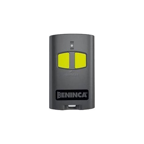 Beninca – Télécommande 2 canaux 433.92 MHz – Émetteur mural programmable pour motorisations de portail – Compatible modèles CUPIDO et TOGO