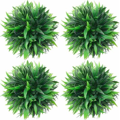 vidaXL Bolas de boj artificial 4 unidades 15 cm (1/4)