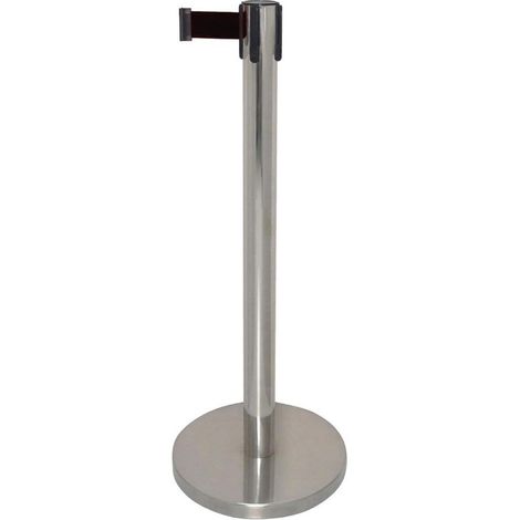 Barrière Rétractable à Sangle Noire 3m - Bolero