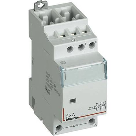 Contattore Modulare 4P No 25A Bob 230Vac ( Bticino Cod. Ft2A4N230M )