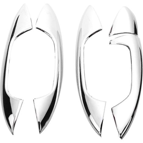 Accessoires automobiles : Garniture de poignée de porte autocollante en ABS pour modèles W205 Classe C C200 C180 GLC260 2015-2016 (lot de 5) (1/5)