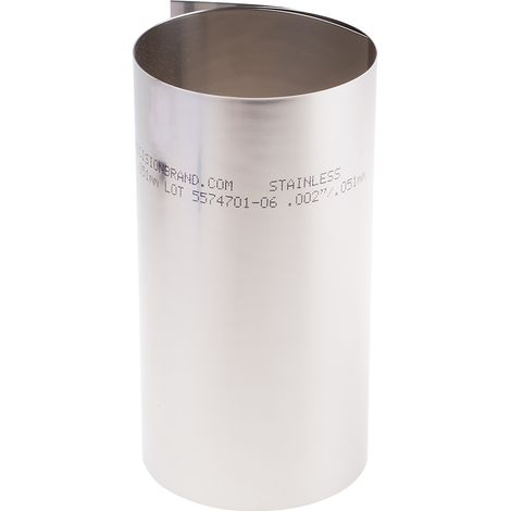 Cale en acier, 50pouce x 6pouce x 0.051mm ( Prix pour 1 )