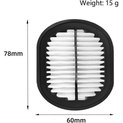 Filtre de rechange HEPA pour aspirateurs eau et poussière Tineco Floor ONE S5 Combo et lave-linge à sols (1/5)