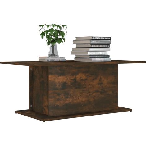 Table basse Chêne fumé 102x55,5x40 (1/5)