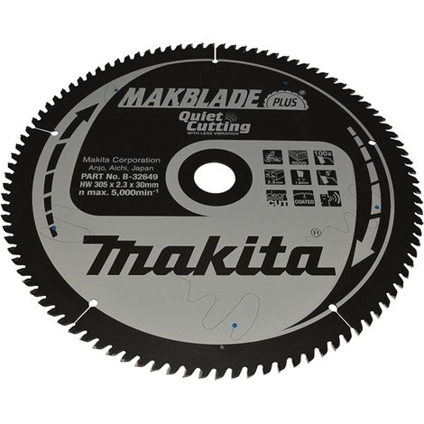 Makita B-32649 Lama Sega Circolare T.C.T. 305x30mm 100T Legno