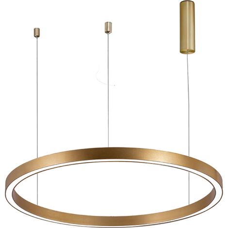Suspension LED design BRAYTRON 2560, doré, 3en1, 35W, Aluminium (1/5)